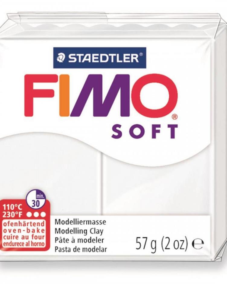 Fimo Soft 57g Weiss