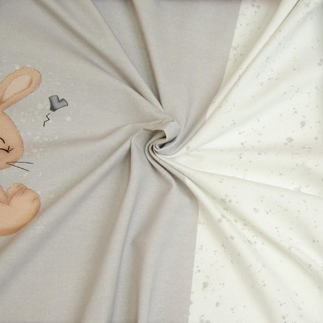 Stoff Panel Bebi Bunny, 60cm x 150cm - 0
