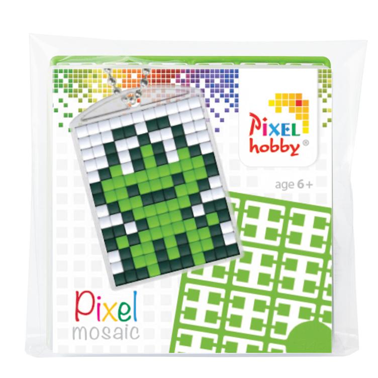 Pixel Set Medaillon Frosch