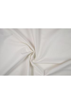 Stoff Baumwoll-Gabardine weiss