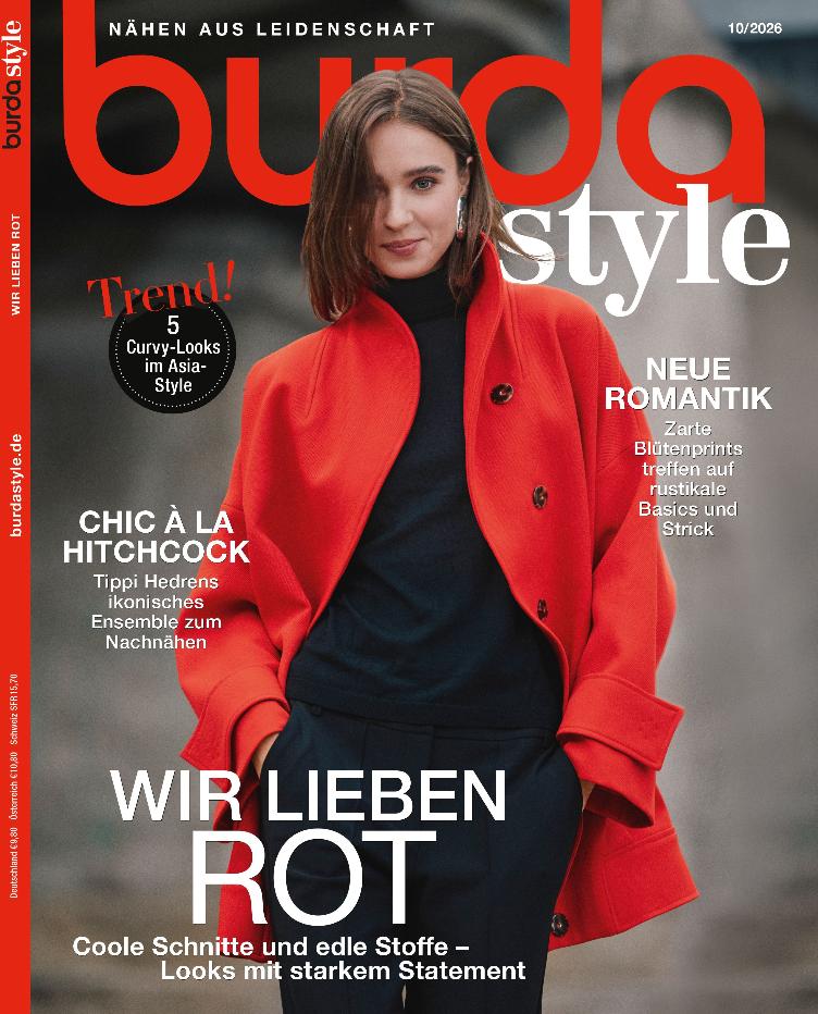 Burda Style 10/26 Magazin – Wir lieben Rot