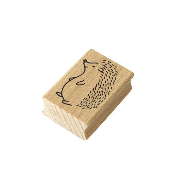 Holzstempel Igel