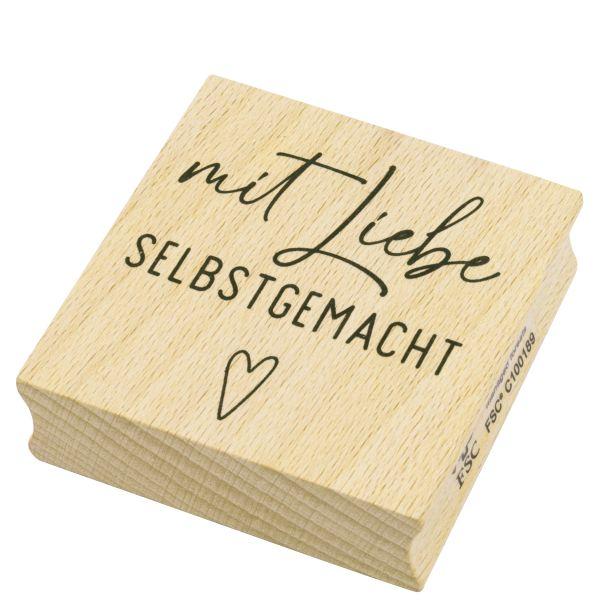 Stempel mit Liebe selbstgemacht