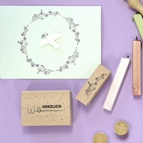 Stempel Blumenzweig - 0