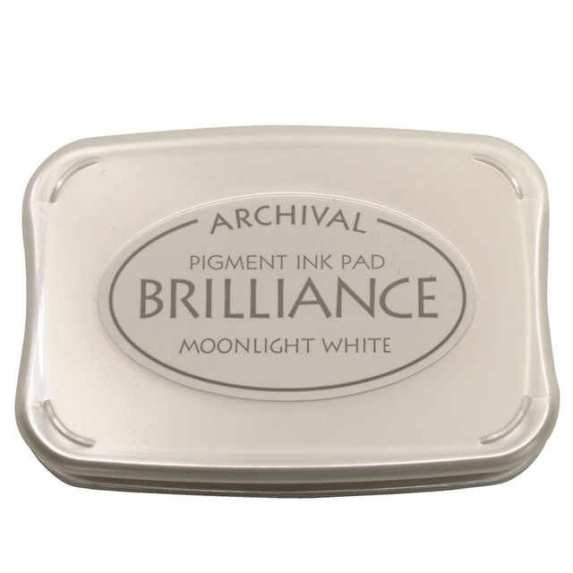 Stempelkissen Brill. Moonlight White