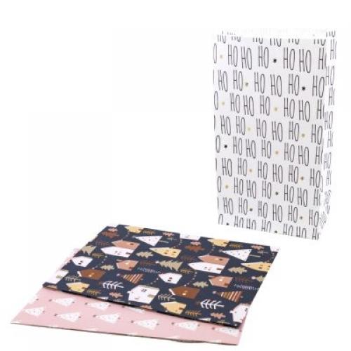 Papiertüten light coral assortiert