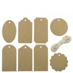 Hangtag Set, kraft