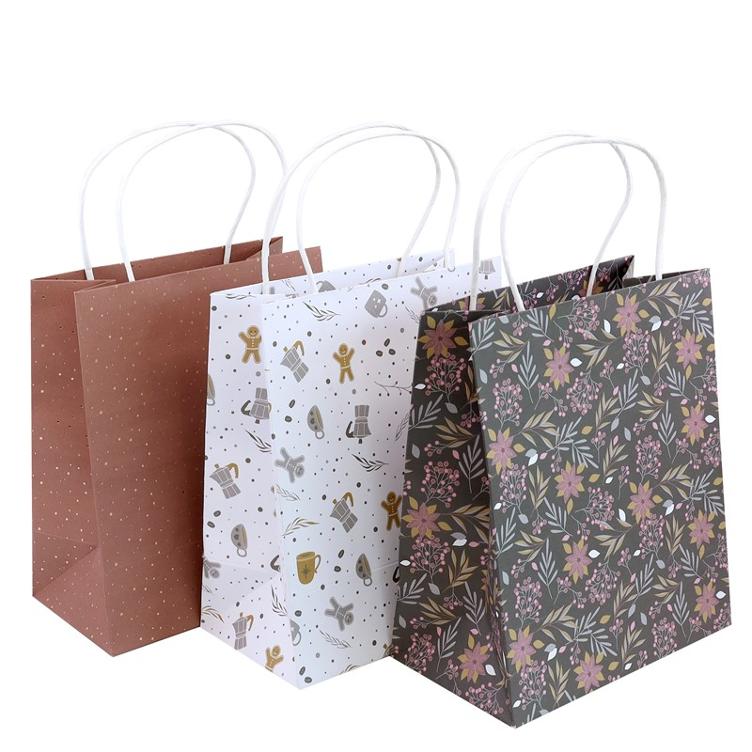 Geschenktaschen multicolor Weihnachten