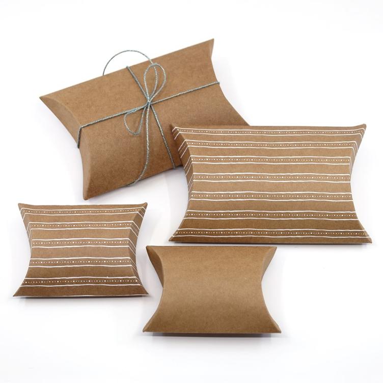 Pillowbox Set kraft - 0