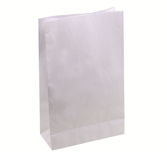 Papiertüten mittel, weiss