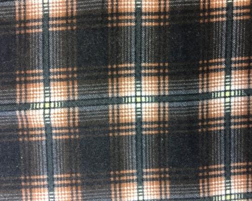 Stoff Flanell Elmosa, braun