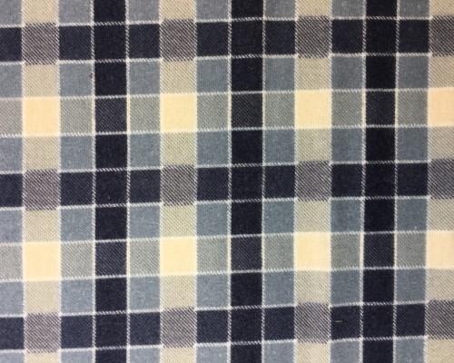 Stoff Flanell Elmosa, blau