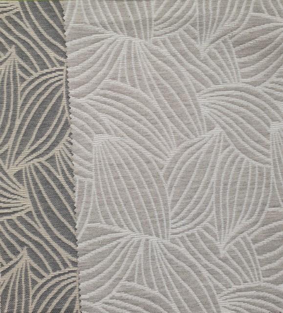 Stoff Canvas Druck Fantasie grau