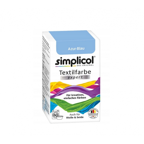 Simplicol, Textilfarbe Azurblau 150 g