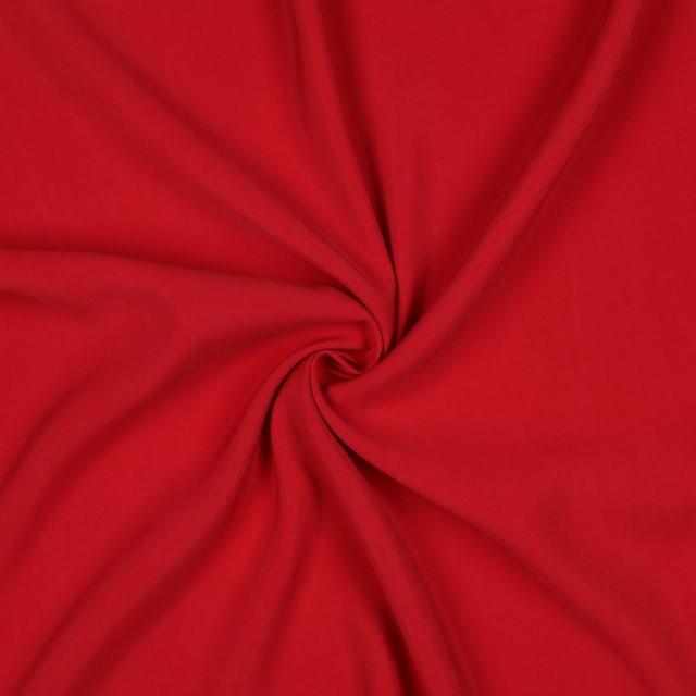 Stoff Viskose Sandwash Rot - 0