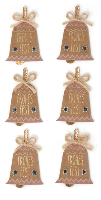 Sticker Glocke Frohers Fest