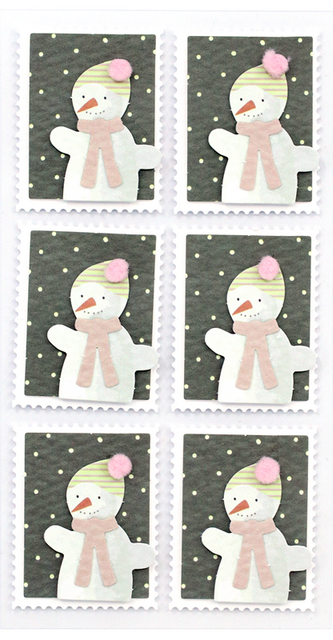 Sticker Briefmarke