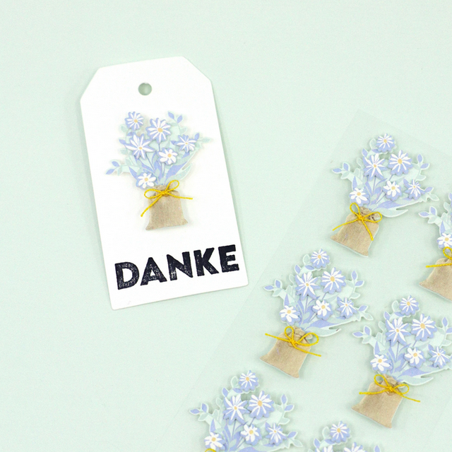 Sticker Blumenstrauss - 0