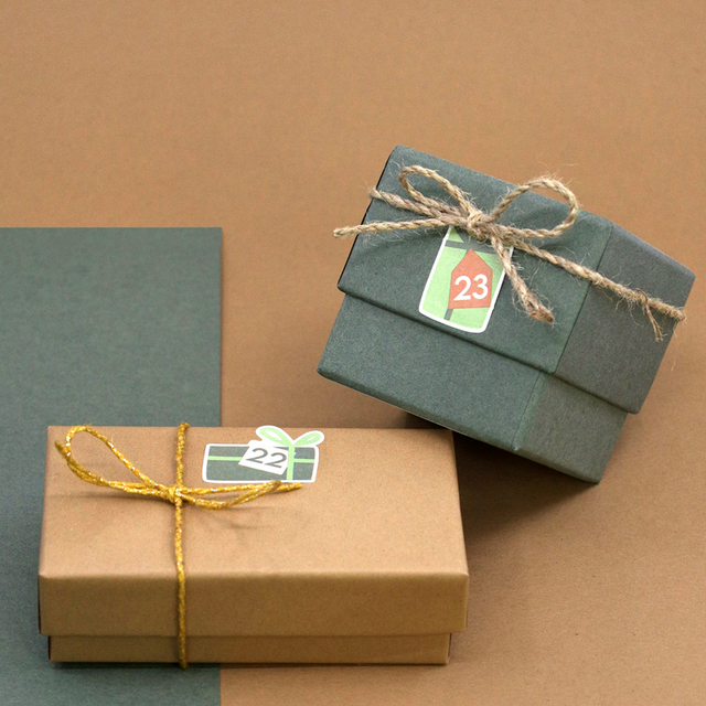 Sticker Advent Geschenk - 0