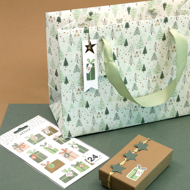 Sticker Advent Geschenk - 1