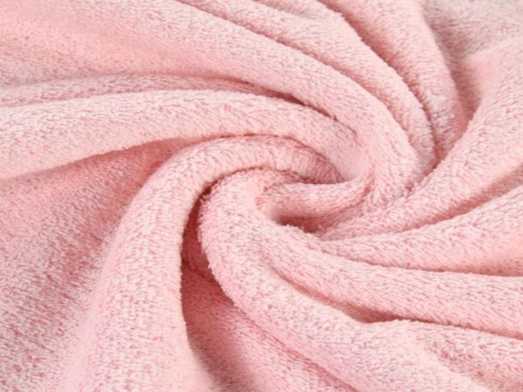Stoff Frottee uni, Rosé