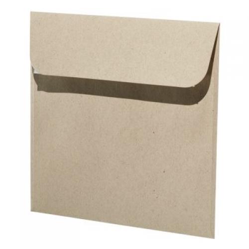 Green Line Quadrat 5 Kuverts ohne Futter kraft