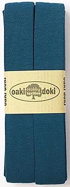 OAKI-DOKI Jersey Schrägband Petrol