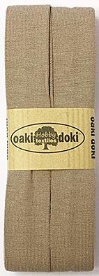 OAKI-DOKI Jersey Schrägband Beige