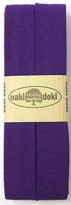OAKI-DOKI Jersey Schrägband Violett