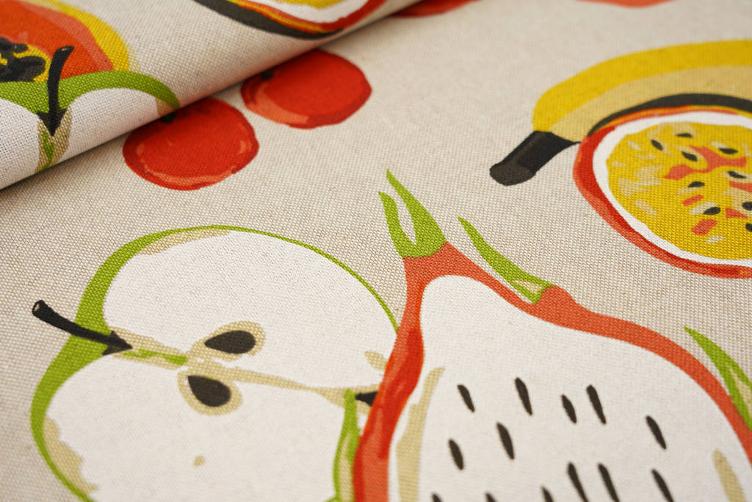 Stoff Canvas Colorful Fruit