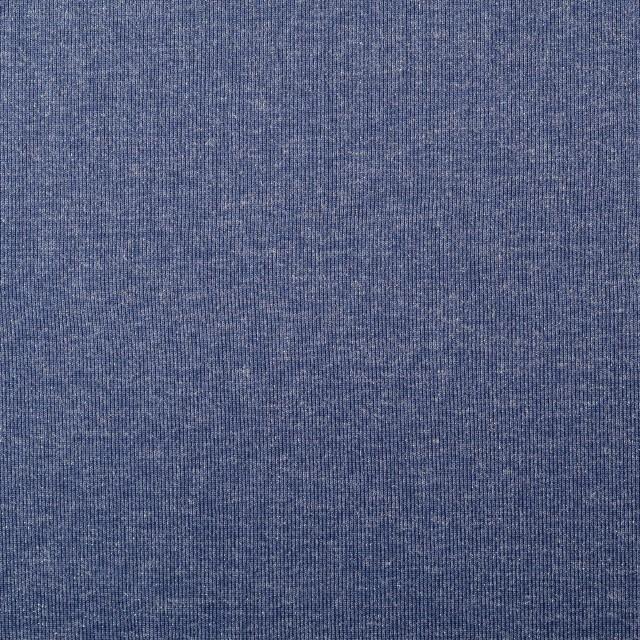 Stoff Strick Lurex Dunkelblau