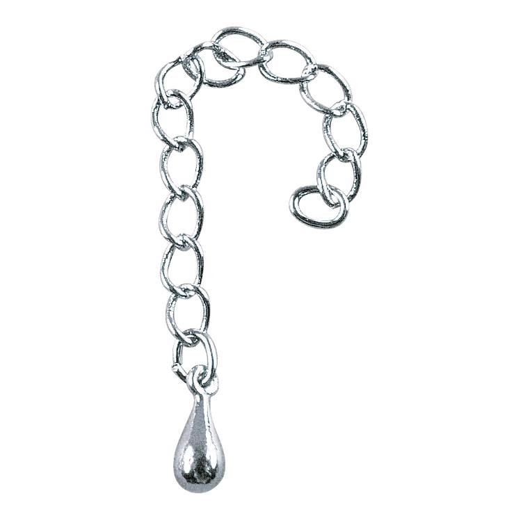 Regulierung m. Klöppel, silber, 6cm