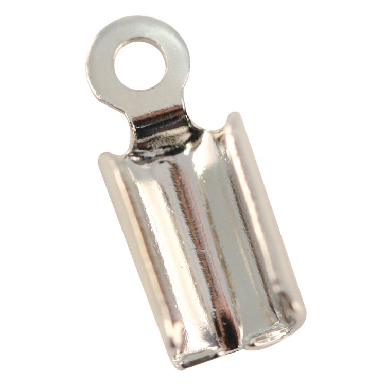 Verbindung f. Schmuckschnüre, platin - 0