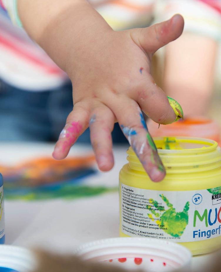 MUCKI Fingerfarbe 4er Set 150 ml - 0