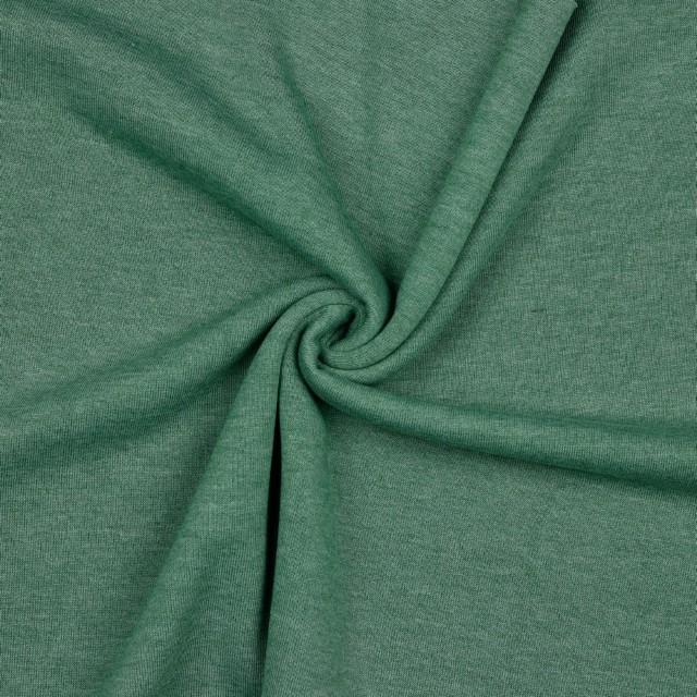 Stoff Jogging Melange, Mint - 1