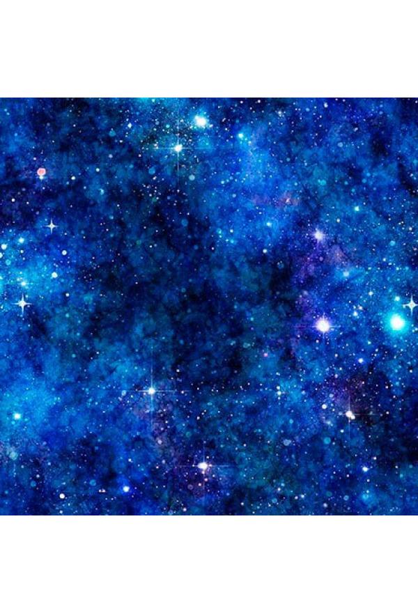 Stoff Baumwolle Patchwork, Earthly delights, Sky