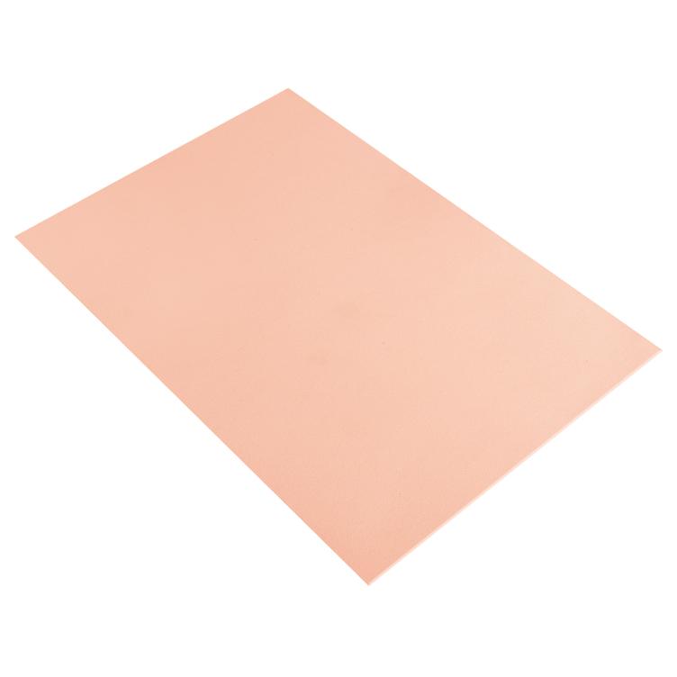 Moosgummi Platte hell beige