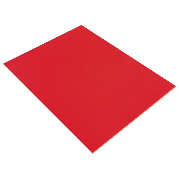 Moosgummi Platte, Rot, 3mm