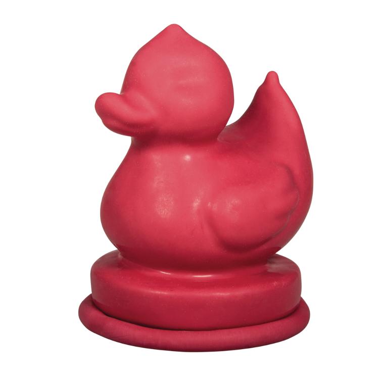 Latex Vollform-Gießform: Ente 6,5 x 9cm - 0