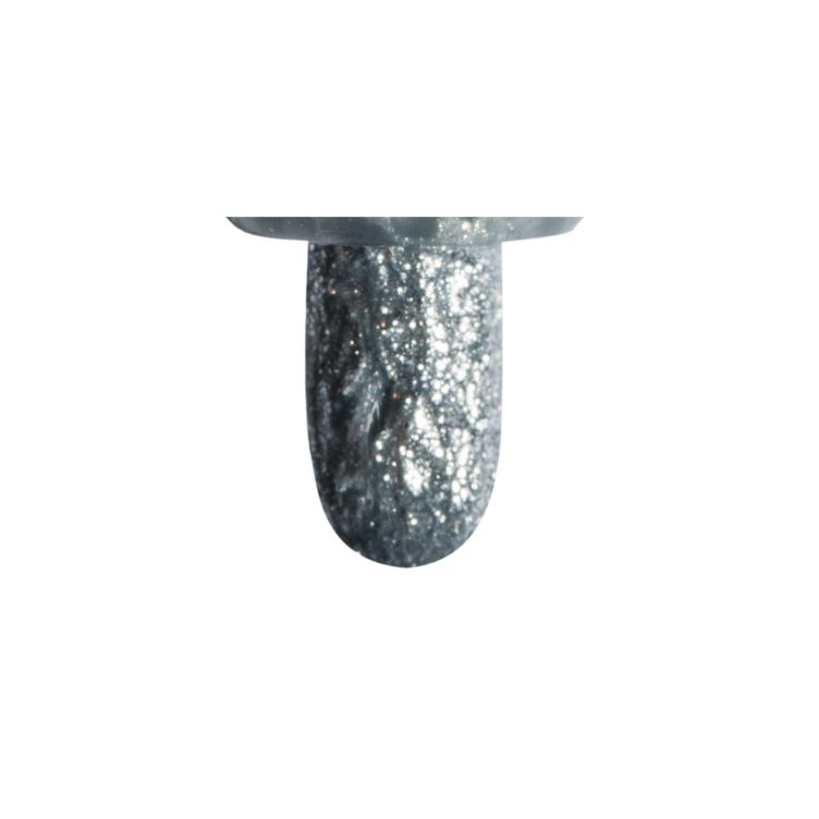 Textil-Marker Glitter deckend, brill.silber, Rundspitze 1-2 mm - 0
