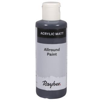 Allround Paint Acrylfarbe, schwarz