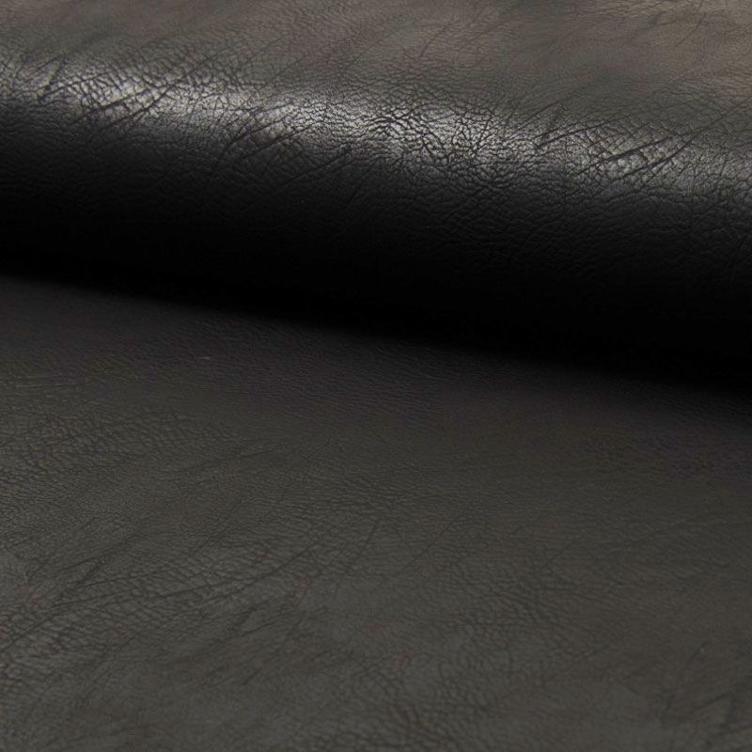 Kunstleder elastisch, schwarz
