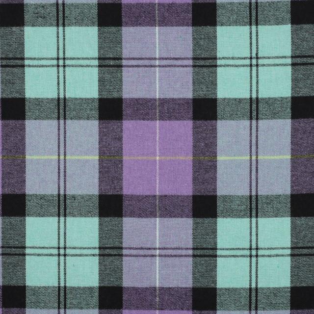 Stoff Flanell Brushed Yarn Died check - 1