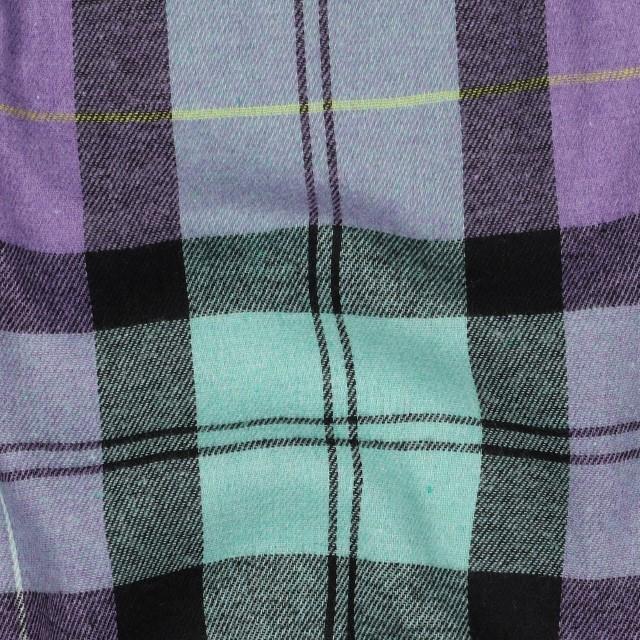 Stoff Flanell Brushed Yarn Died check - 0