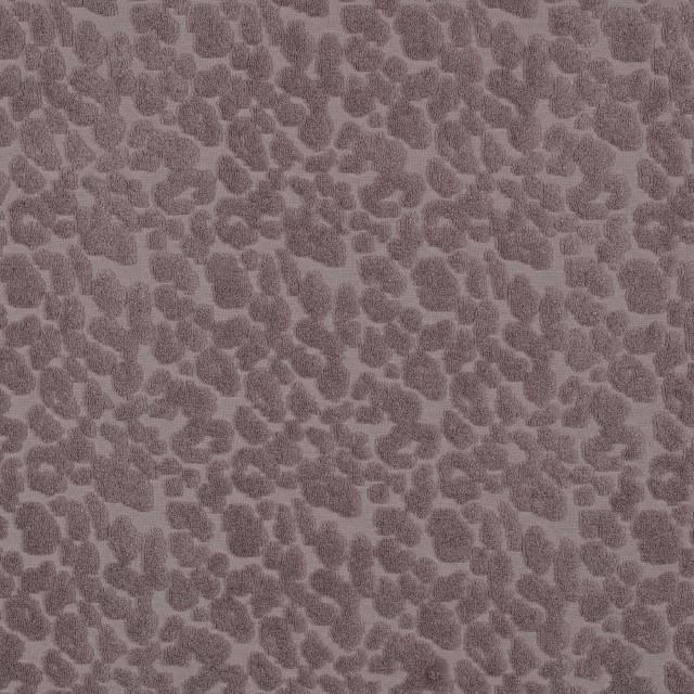Stoff Baumwolle Toweling Animal Skin Mauve