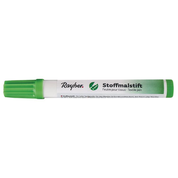 Stoffmalstifte, Dicke Spitze, h.grün