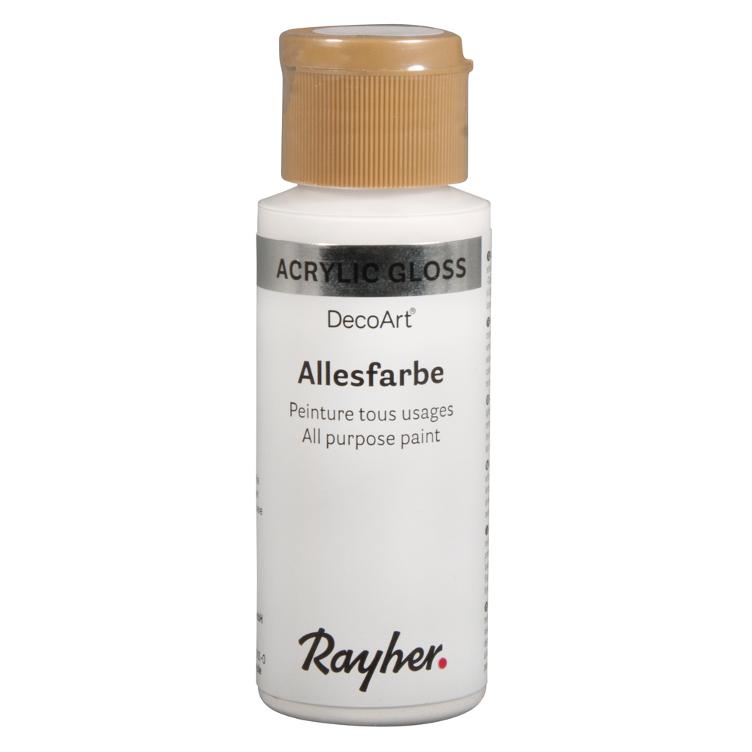 Allesfarbe Gloss, schneeweiß