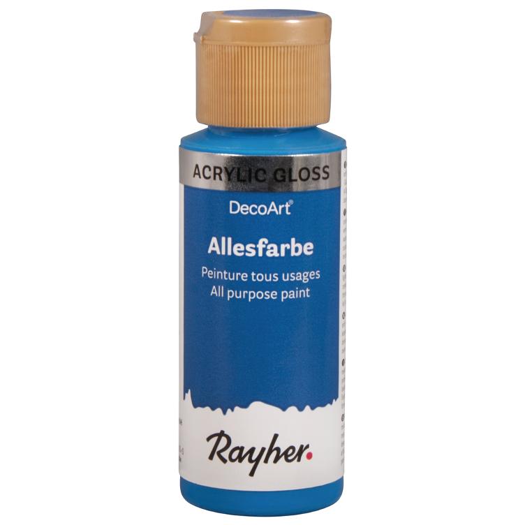Allesfarbe Gloss, azurblau