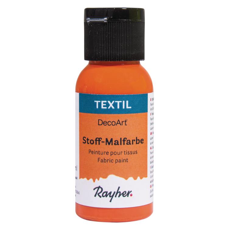 Stoff-Malfarbe, melone, Flasche 34 ml