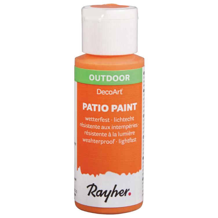 Outdoor Patio-Paint, mandarine